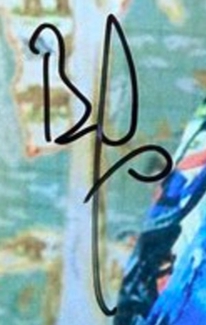 Authentic Brad Pitt  Autograph Exemplar