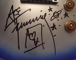 Authentic Ace Frehley  Autograph Exemplar