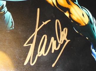 Authentic Stan Lee  Autograph Exemplar