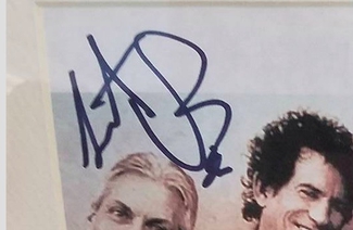 Authentic Charlie Watts  Autograph Exemplar