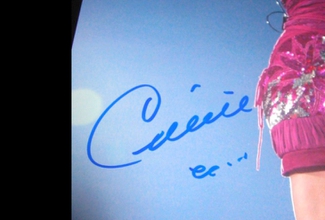 Authentic Celine Dion  Autograph Exemplar