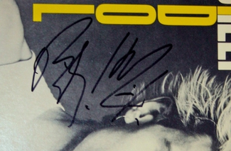 Authentic Billy Idol  Autograph Exemplar