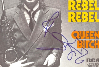 Authentic David Bowie  Autograph Exemplar