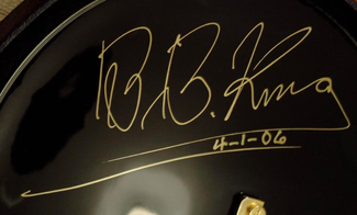Authentic B.B. King  Autograph Exemplar
