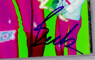 Authentic Beck  Autograph Exemplar
