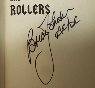 Authentic Brian Johnson  Autograph Exemplar
