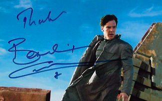Authentic Benedict Cumberbatch  Autograph Exemplar