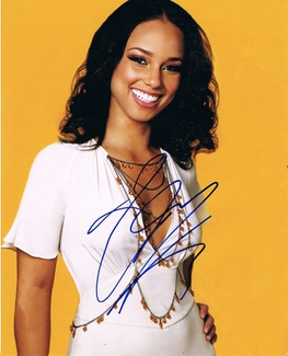 Authentic Alicia Keys  Autograph Exemplar
