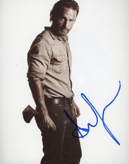 Authentic Andrew Lincoln  Autograph Exemplar