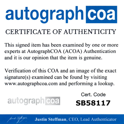 4x4 sized ACOA Certification Card 4x4 sized ACOA Certification Card