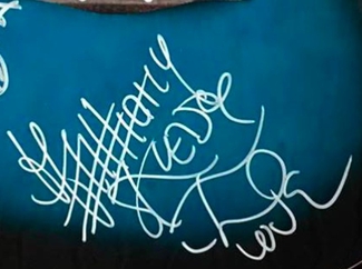 Authentic Anthony Kiedis  Autograph Exemplar