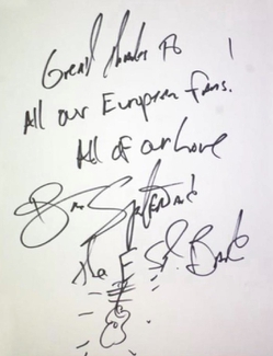 Authentic Bruce Springsteen  Autograph Exemplar