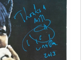 Authentic Aretha Franklin  Autograph Exemplar