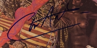 Authentic Carlos Santana  Autograph Exemplar