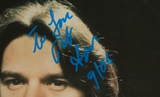 Authentic Bob Seger  Autograph Exemplar