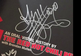 Authentic Anthony Kiedis  Autograph Exemplar