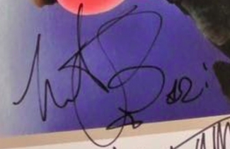 Authentic Charlie Watts  Autograph Exemplar