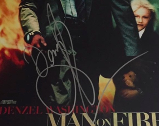 Authentic Denzel Washington  Autograph Exemplar