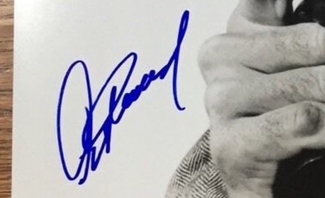 Authentic Clint Eastwood  Autograph Exemplar