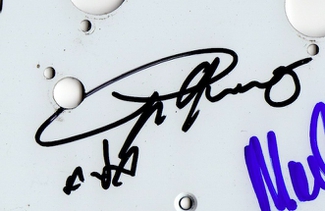 Authentic Angus Young  Autograph Exemplar