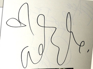 Authentic Adele  Autograph Exemplar