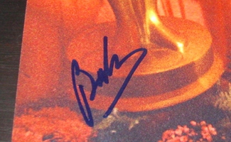 Authentic Barbra Streisand  Autograph Exemplar