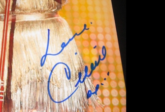 Authentic Celine Dion  Autograph Exemplar