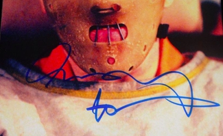 Authentic Anthony Hopkins  Autograph Exemplar