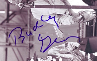 Authentic Buddy Guy  Autograph Exemplar