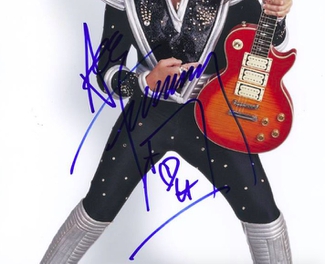 Authentic Ace Frehley  Autograph Exemplar