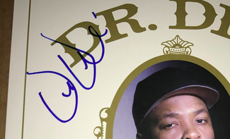 Authentic Dr. Dre  Autograph Exemplar