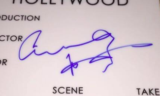 Authentic Anthony Hopkins  Autograph Exemplar