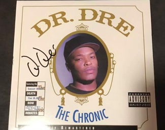 Authentic Dr. Dre  Autograph Exemplar