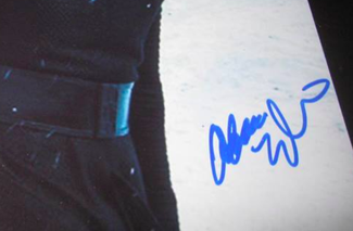 Authentic Adam Driver  Autograph Exemplar