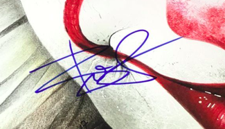 Authentic Bill Skarsgard  Autograph Exemplar