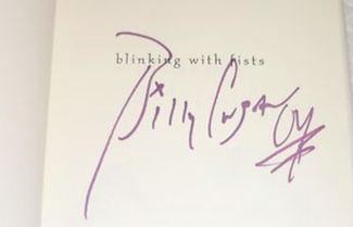 Authentic Billy Corgan  Autograph Exemplar