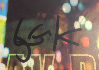 Authentic Bjork  Autograph Exemplar