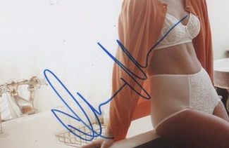 Authentic Alicia Vikander  Autograph Exemplar