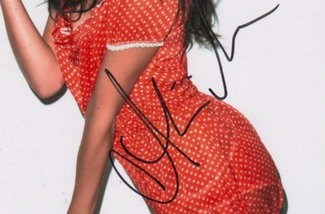 Authentic Alicia Vikander  Autograph Exemplar