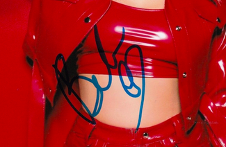 Authentic Bebe Rexha  Autograph Exemplar