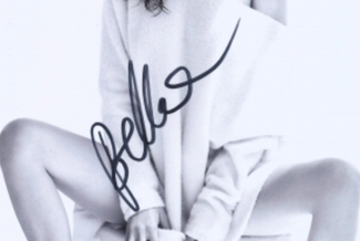 Authentic Bella Hadid  Autograph Exemplar