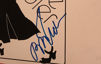 Authentic Bette Midler  Autograph Exemplar