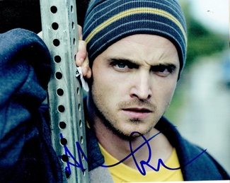 Authentic Aaron Paul  Autograph Exemplar