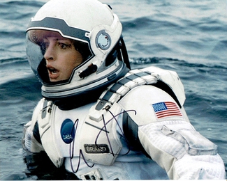 Authentic Anne Hathaway  Autograph Exemplar