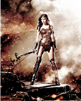 Authentic Gal Gadot  Autograph Exemplar