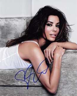Authentic Eva Longoria  Autograph Exemplar