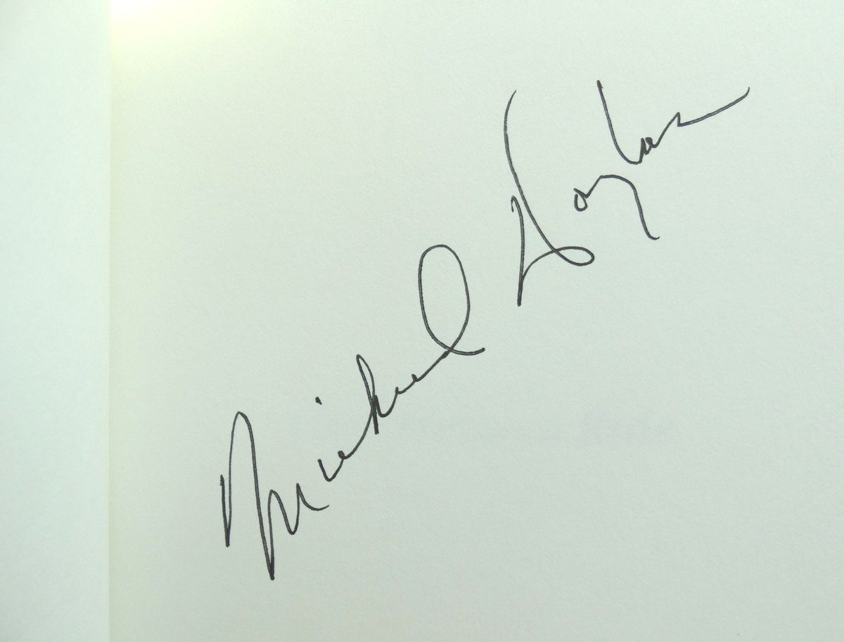 Michael Douglas signed book, passed ACOA review