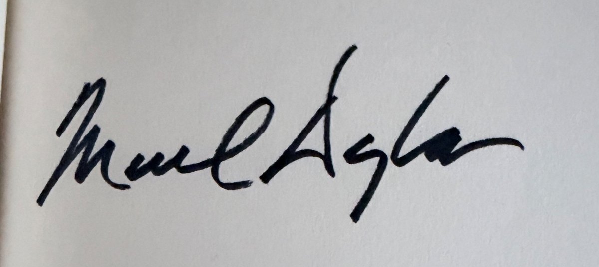 Michael Douglas signed book, did not pass ACOA review