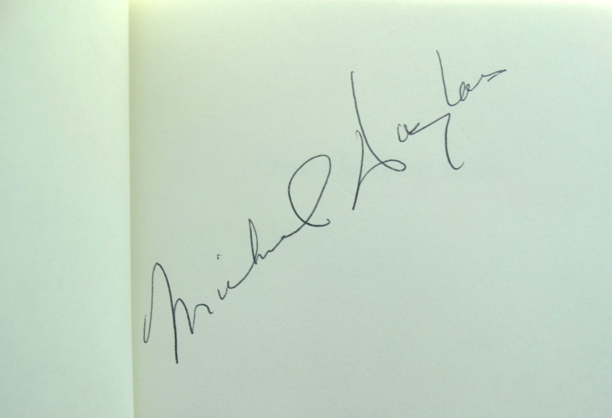 Michael Douglas signed book, passed ACOA review
