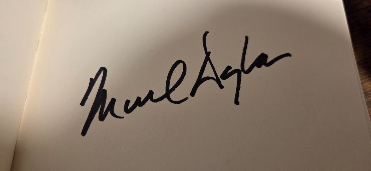 Michael Douglas signed book, did not pass ACOA review